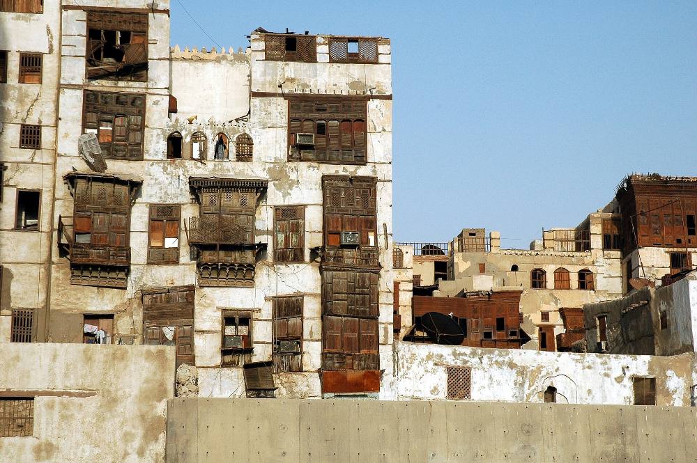 Passeio a pé gratuito por Jidá – Al-Balad histórico, casas de coral e a porta de entrada para Meca
