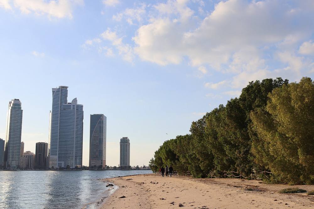 Tour a pé gratuito noturno e Lendas de Sharjah – Mitologia, Mistérios e Vielas Iluminadas