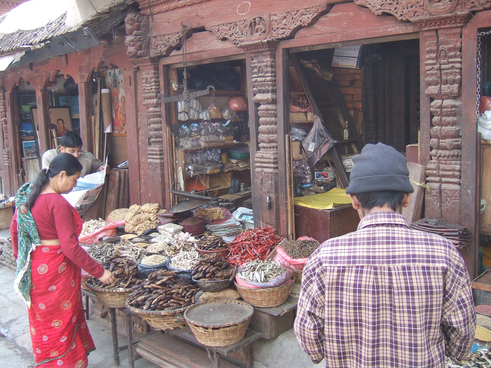 Kathmandu-Newari-Food-Walk: Patan Durbar Square, Chhoyla & Samay Baji