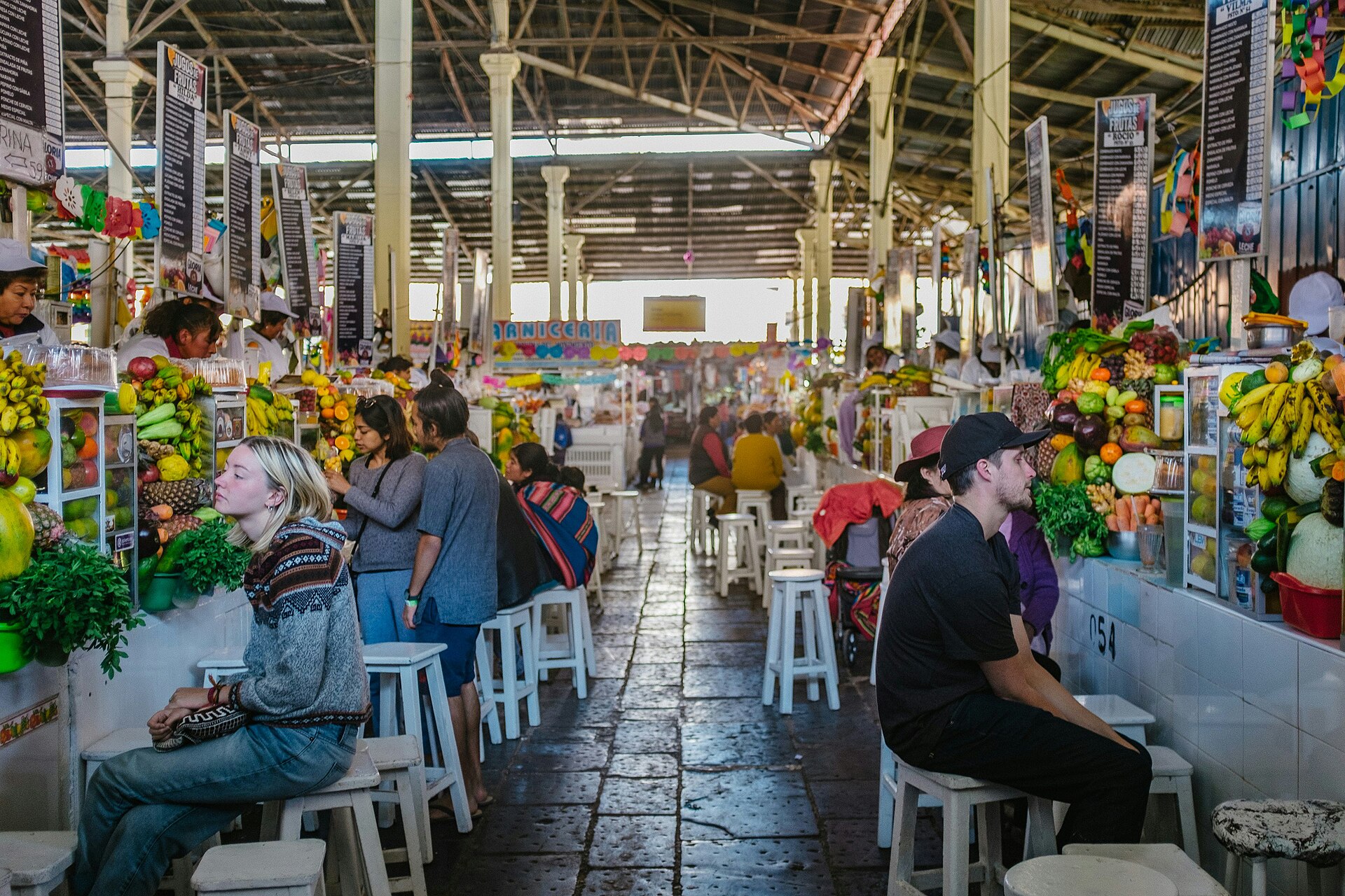 Chuyến đi bộ ẩm thực Cusco: Chợ San Pedro, Chicharron & ngô Andes