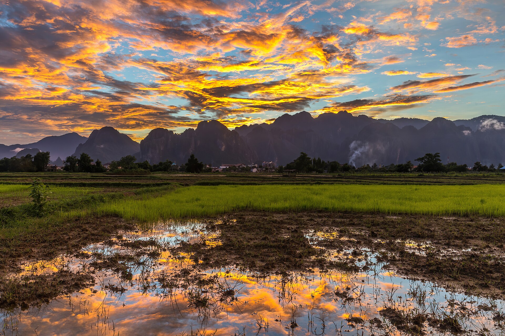 Tour Vang Vieng 2 Ngày 1 Đêm Từ Vientiane: Tàu Cao Tốc, Kayak, Hang Nước, Blue Lagoon & Leo Núi Ngắm Toàn Cảnh