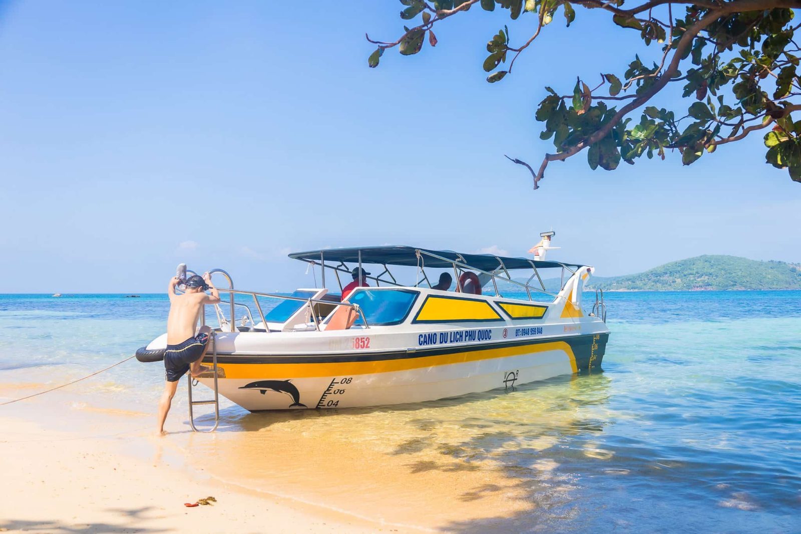 Tour in motoscafo alla scoperta delle 4 isole di Phú Quốc in giornata