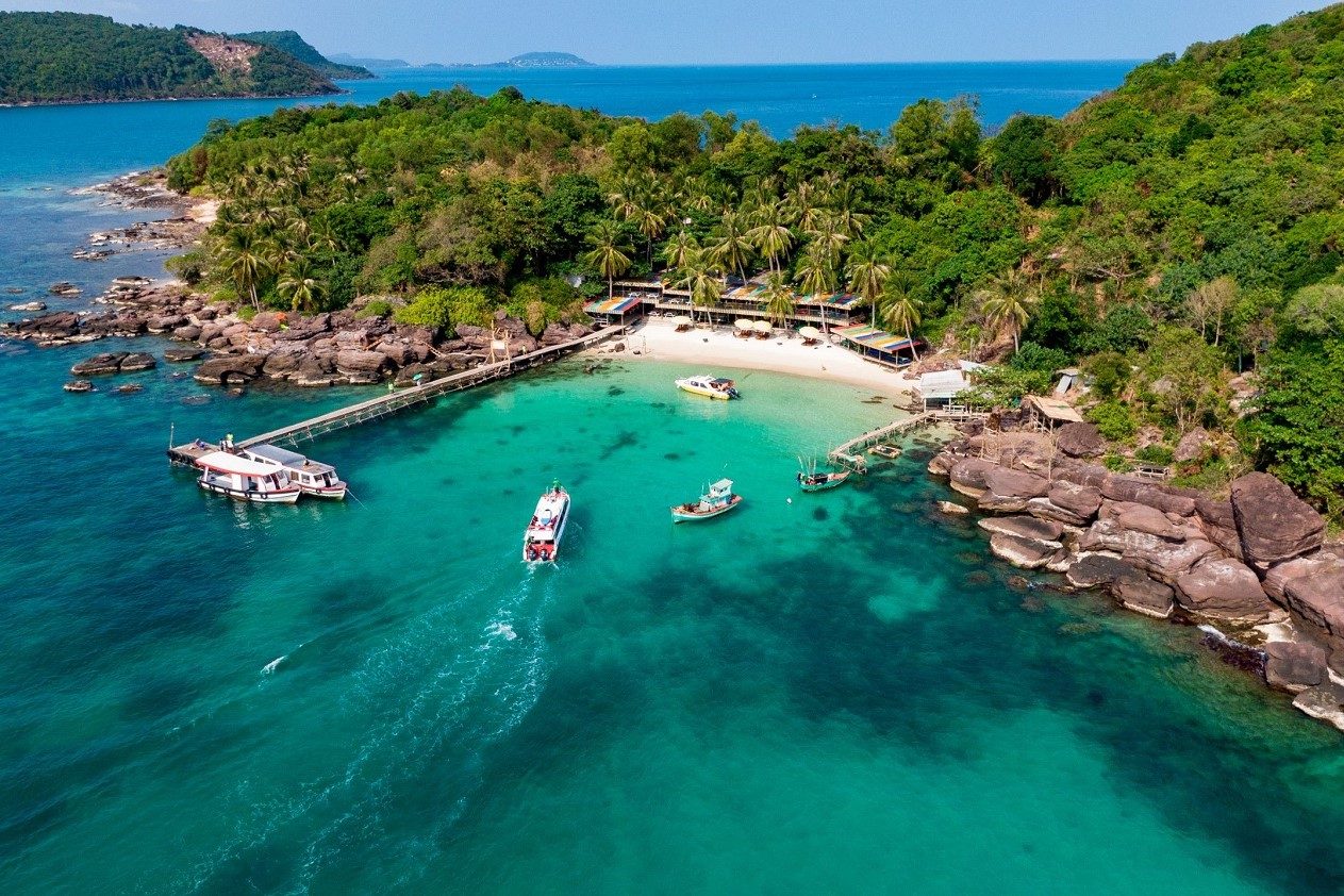 Tour económico de 1 día para visitar 4 islas de Phú Quốc