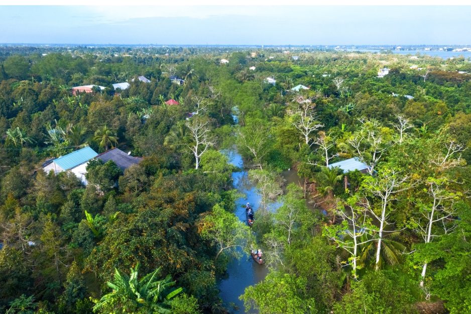 Tour Pasar Terapung Cái Bè Tiền Giang – Cù lao Tân Phong 1 Hari