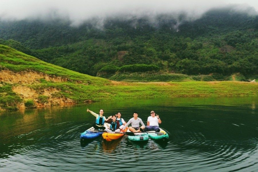 Tour Du Lịch Ngòi Hoa Hòa Bình 2 Ngày 1 Đêm: Chèo SUP/Hiking