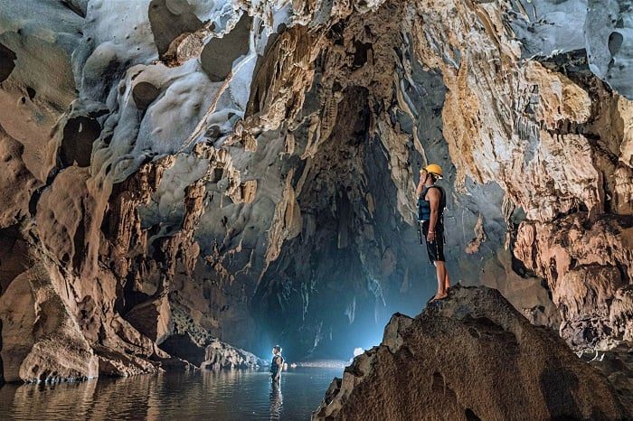 Phong-Nha-Tour Sông Chày – Hang Tối: Erlebnis mit Schlammbad und Kajakfahren