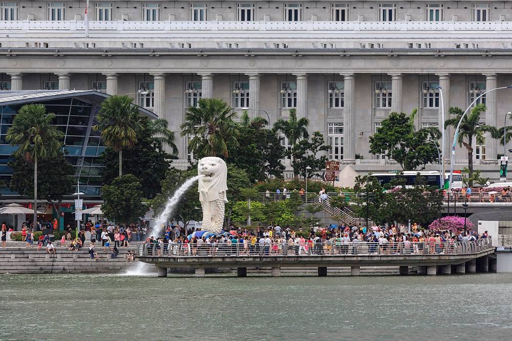 Kostenlose Walking Tour durch Singapur: Marina Bay & Civic District