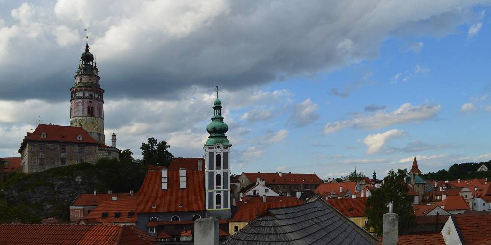 Passeio a pé gratuito por Český Krumlov – castelo de conto de fadas, centro histórico medieval e o rio Vltava