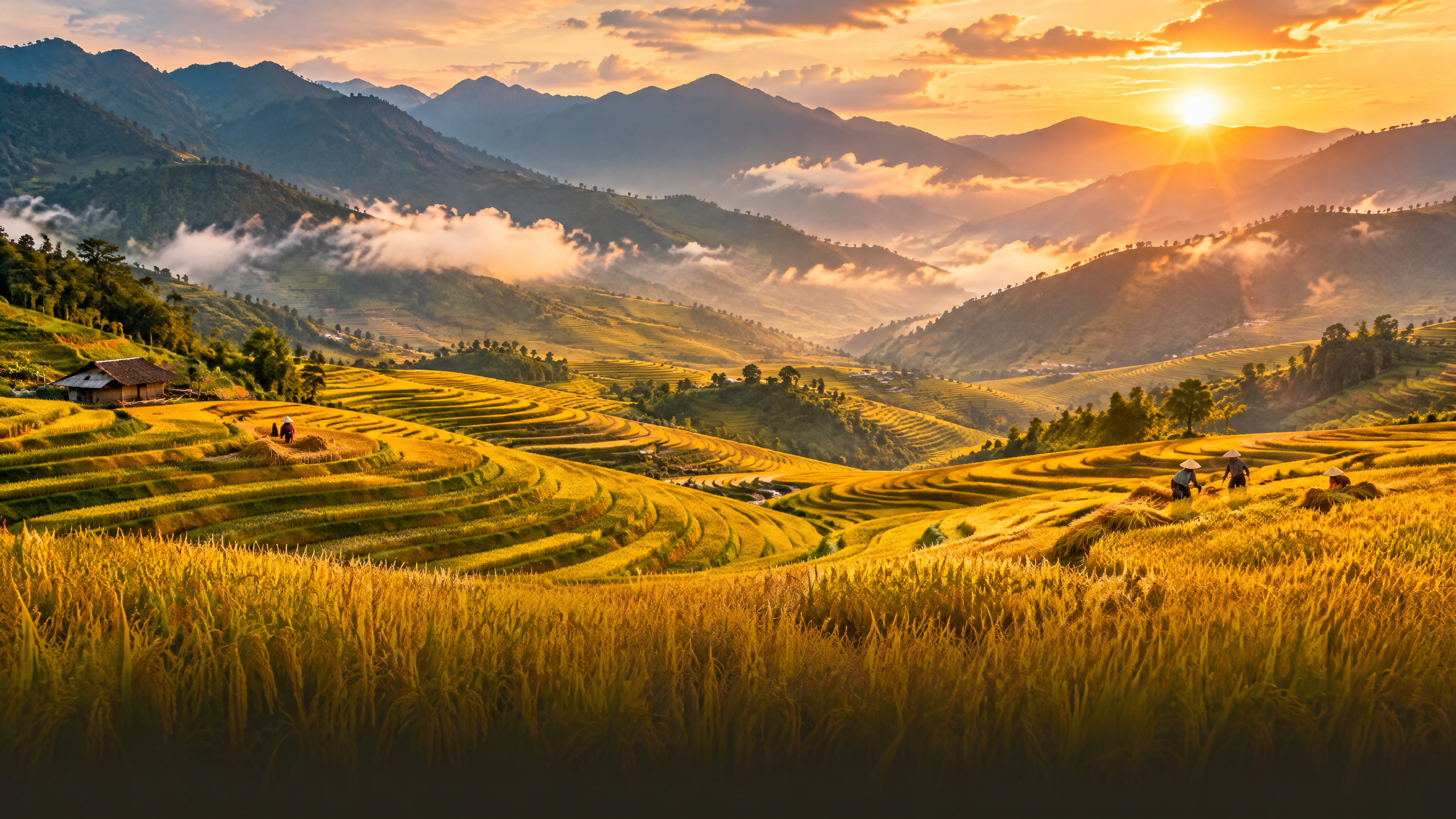 ทัวร์ท่องเที่ยวฤดูข้าวสีทอง
